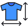 Size chart icon